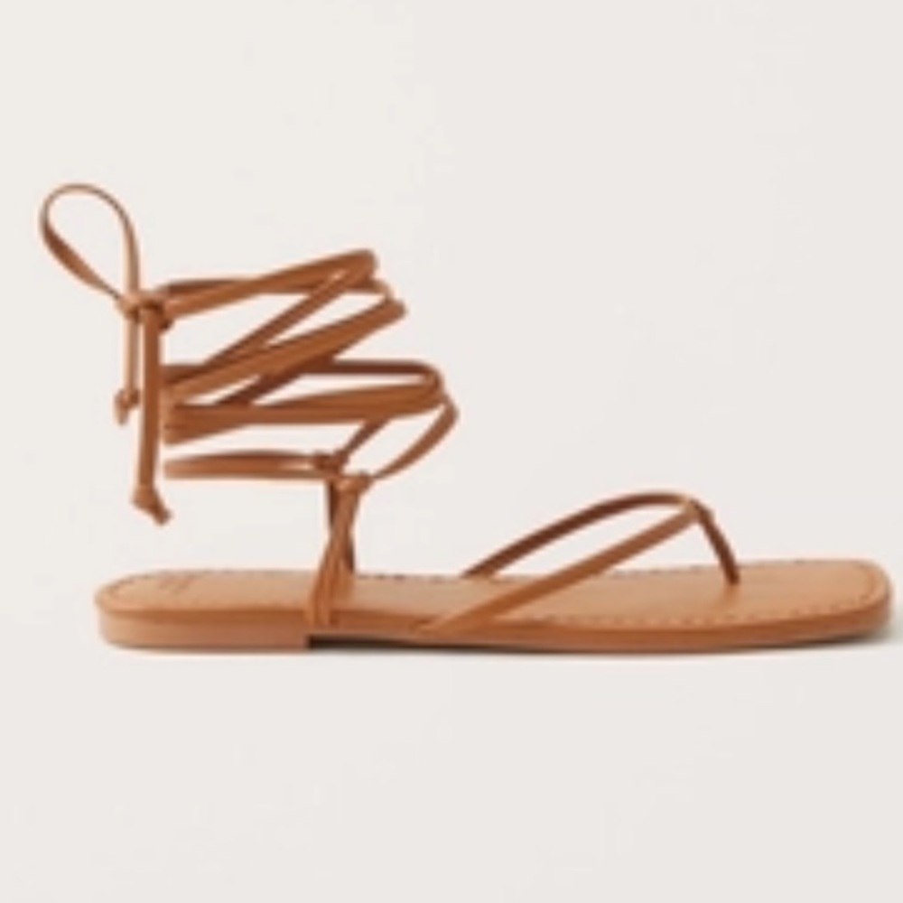 NWT Abercrombie & Fitch Women's Resort Strappy Sandals